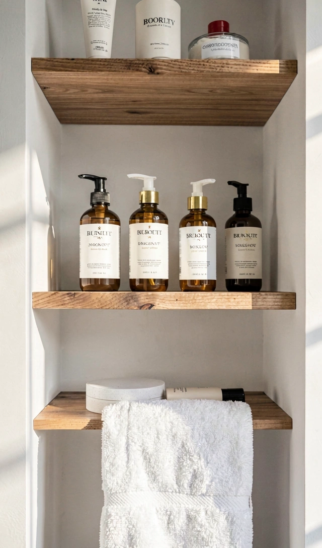 Skincare routine environment